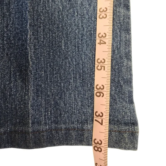 CJ Banks Jeans Women's 16W Blue Denim Moderately Curvy Fit Measures 37x28 - Picture 7 of 8